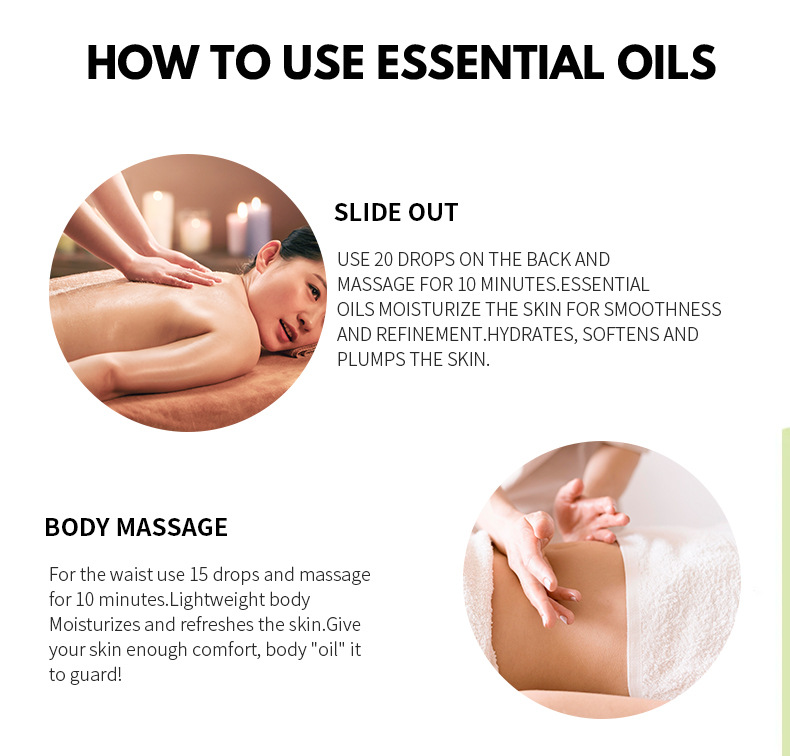 Spa Body Massage Essential Oil