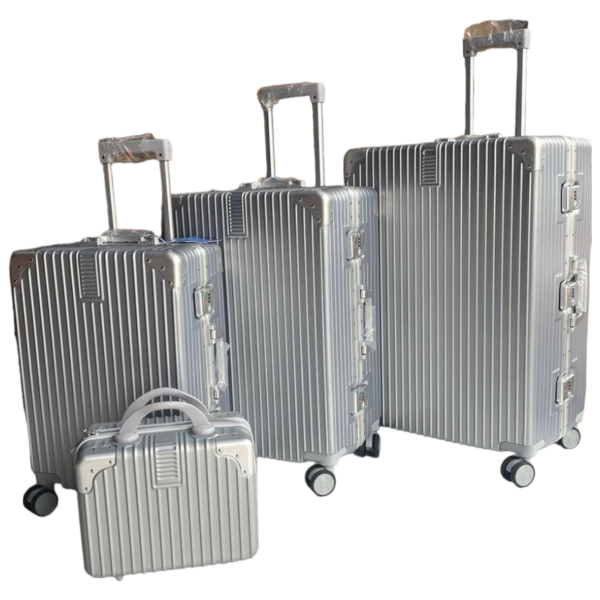 aluminum suitcase luggage set ishopbestmall ()