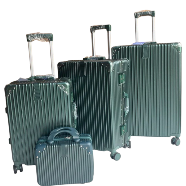 aluminum suitcase luggage set ishopbestmall ()