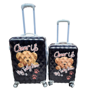 Kids Suitcase Travel Luggage Box - Teddy