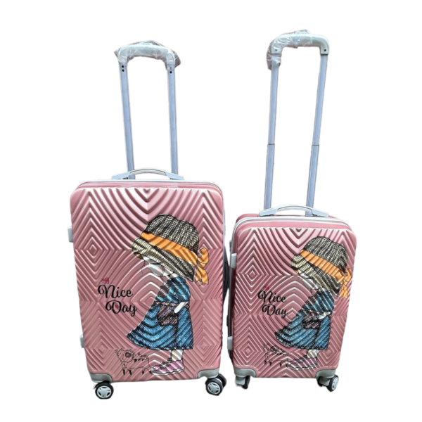 kids travel suitcase luggage set ()