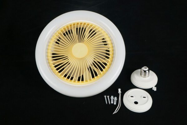 led ceiling light with fan with remote control