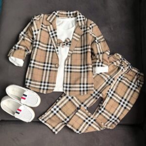 Burberry Inspired unisex 3in1 set