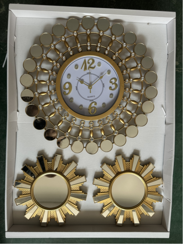 in Wall clock big size with mirror ()