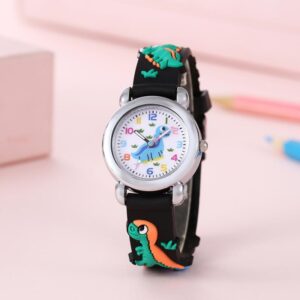 Boy's Dinosaur Character Wristwatch for Kids