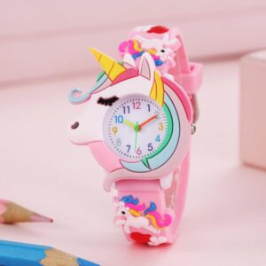 Girl's Unicorn Wristwatch for Kids