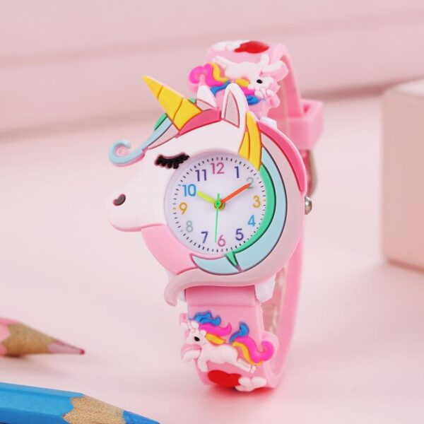 Girl's unicorn Wristwatch for kids ()