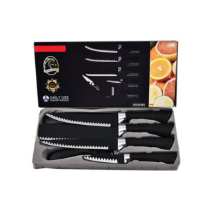 6pc Premium Stainless Knife Set - Gift set