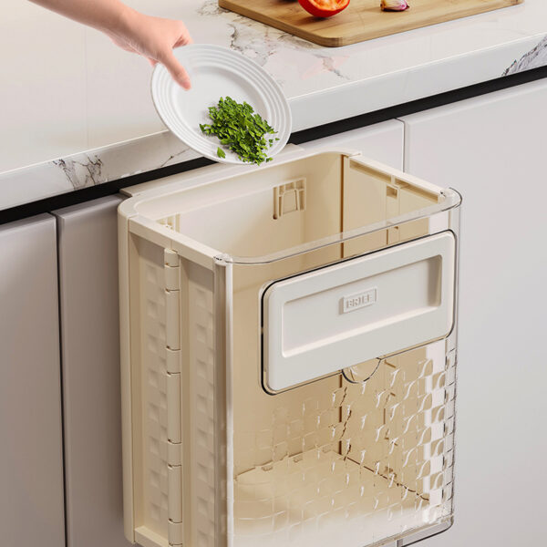 foldable kitchen trash bin ishopbest