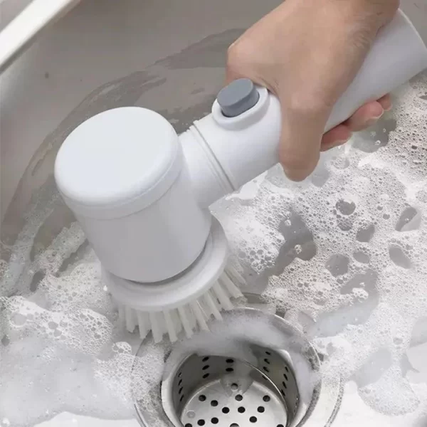 multi functional electric cleaning brush for kitchen and bathroom