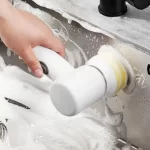 multi functional electric cleaning brush for kitchen and bathroom