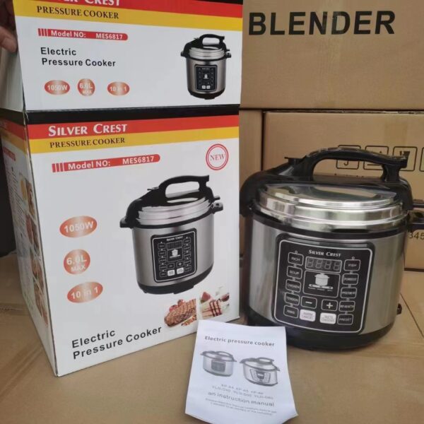 silvercrest electric pressure pot multifunctional instant pot ()