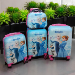 Kids cartoon character luggage travel box ()