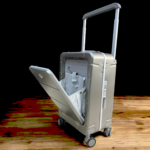 luxury mettalic suitcase luggage box ()