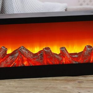 m long decorative fireplace lamp