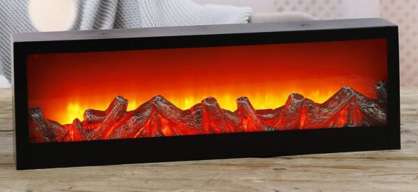 m long decorative fireplace lamp