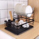 Tier Dish Rack, Large Capacity Dish Drying Rack