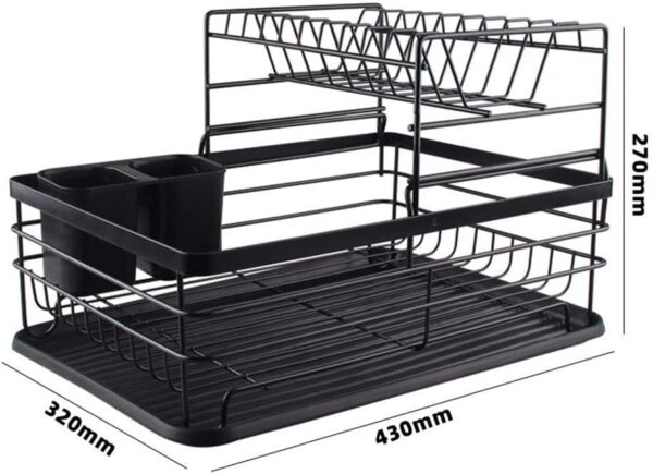 Tier Dish Rack, Large Capacity Dish Drying rack