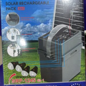 Duravolt 4in1 Solar Rechargeable Power Pack