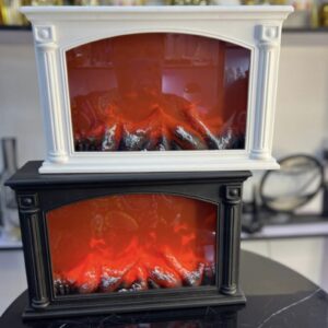 LED Fireplace Decorative Flameless Lantern with Remote Control - Arch