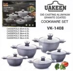 uakeen diecast cookware set