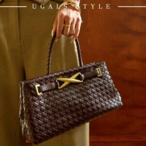 luxury woven handbag ()